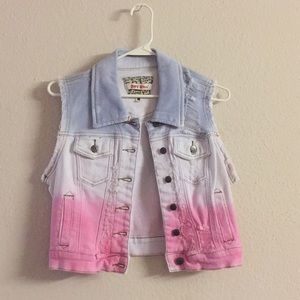 Denim 3 color vest